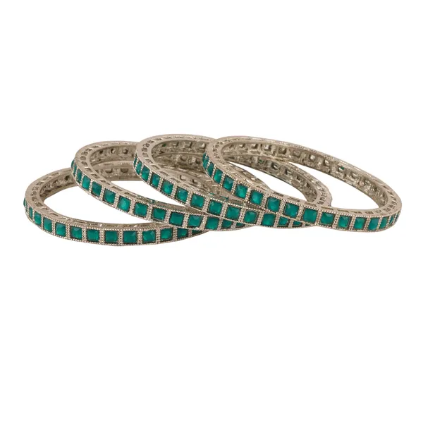 Silver_Plated_Traditional_Bangles_For_Women_(Set_Of_4)
