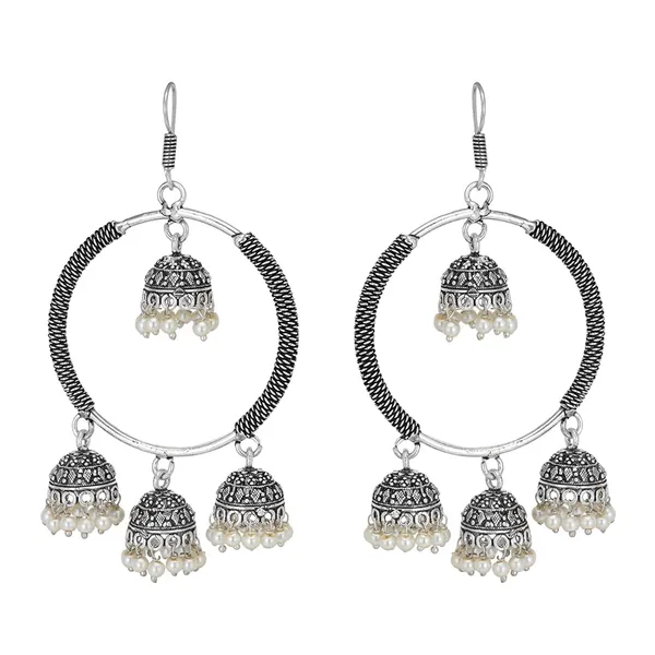 Silver_Oxidised_Crafted_Beads_Big_Hoop_Fashion_Jhumka_Earrings_For_Women