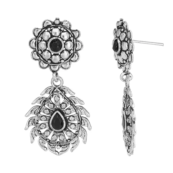 Silver_Oxidised_Indian_Traditional_Moon_Fashion_Jhumka_Earrings_For_Women