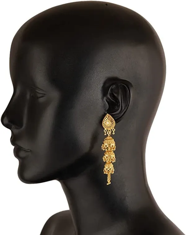 Gold_Plated_Traditional_3_Layers_Fashion_Jhumka_Earrings_For_Women