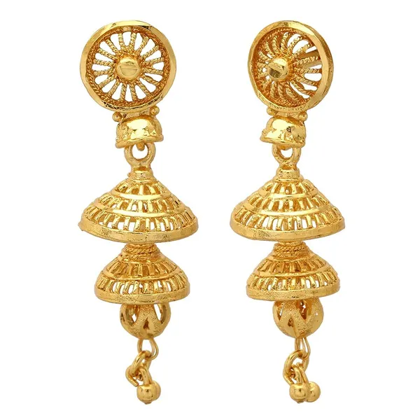 Gold_Plated_Indian_Traditional_Fashion_Earring_Jhumka_For_Women