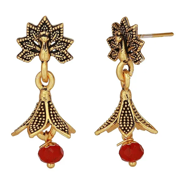 Gold_Plated_Antique_Indian_Drop_Fashion_Earring_Jhumka_For_Women