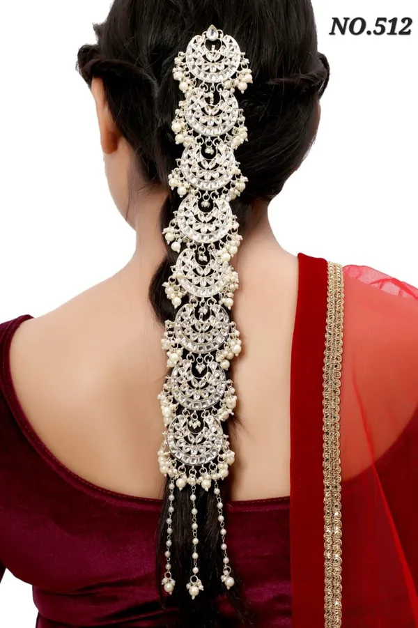 Gold_Plated_Handcrafted_Pearl_and_Kundan_Studded_Wedding_Hair_Braid_Choti_For_Women