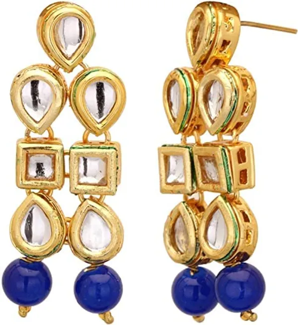 Blue_&_Gold_Indian_Traditional_Bridal_Jewelry_Set_Pair_Of_Necklace_Matching_Earrings_Embellished_With_Pearl_&_Kundan_For_Women