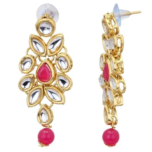 Red_Artificial_Bridal_Necklace_&_Earrings_Set_Embellished_With_Kundan_&_Pearl_For_Women