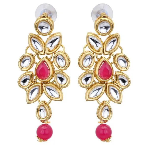 Red_Artificial_Bridal_Necklace_&_Earrings_Set_Embellished_With_Kundan_&_Pearl_For_Women