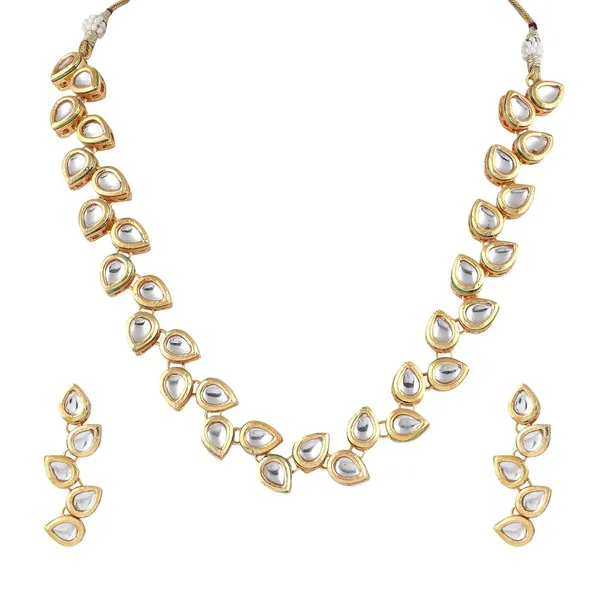 Gold_Plated_Traditional_Necklace_&_Earrings_Set_Embellished_With_Kundan_&_Pearl_For_Women