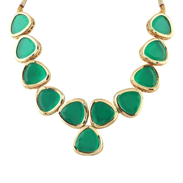 Green_Indian_Gold_Plated_Stone_Necklace_Jewelry_Set_With_Earrings_For_Women