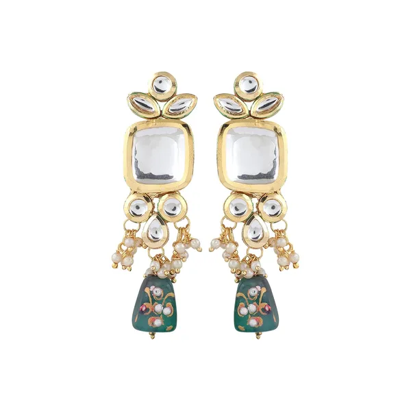 Gold_Plated_Indian_Traditional_Bridal_Choker_Necklace_&_Earrings_Set_Embellished_With_Kundan_&_Pearl_For_Women