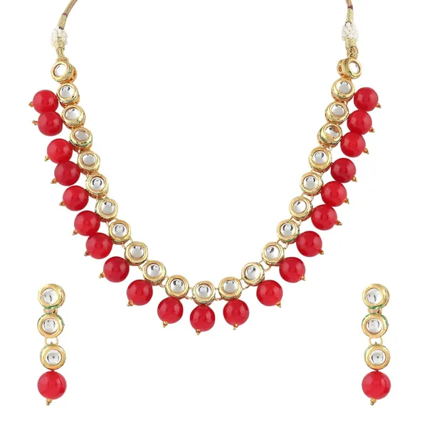 Red_Traditional_Kundan_Beads_Jewellery_Set_With_Earrings_For_Women