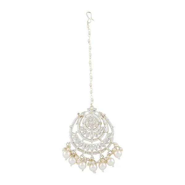 Silver_Plated_Traditional_Embellished_Bridal_Choker_Necklace,_Maang_Tikka_&_Earring_Set_With_Kundan_&_Pearl_For_Women