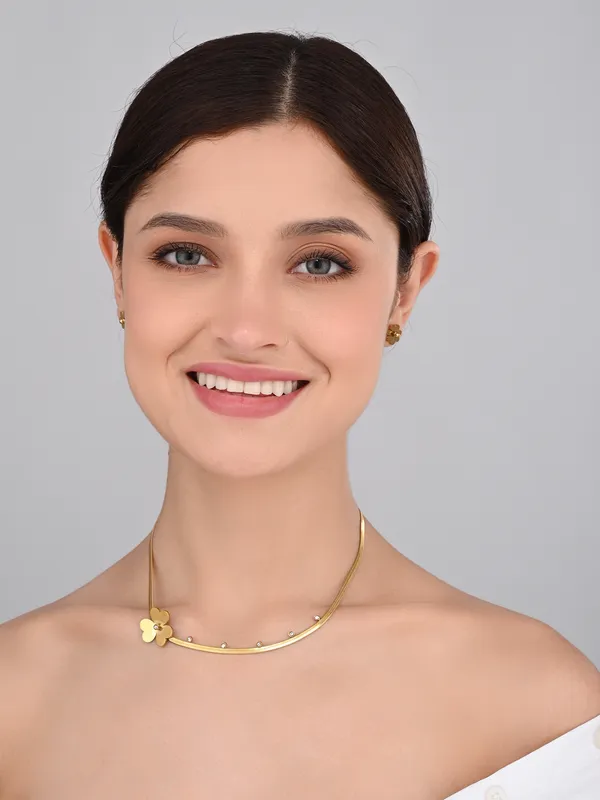 Golden_Bloom_Jewelry_Set_For_Women_/Girls