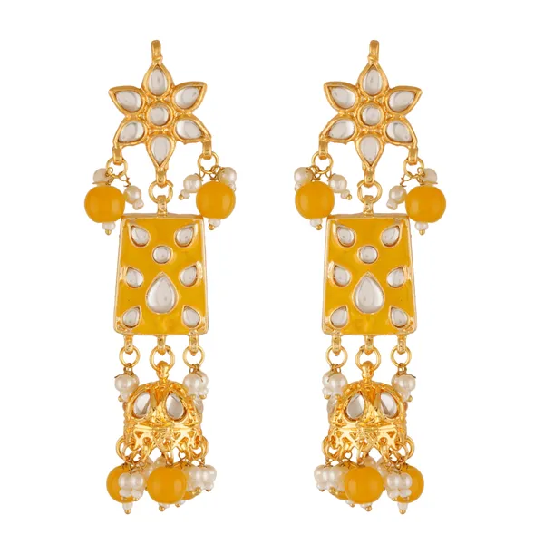 Gold_Plated_Traditional_Fashion_Jewelry_Designer_Necklace__Tikka_Set_For_Women