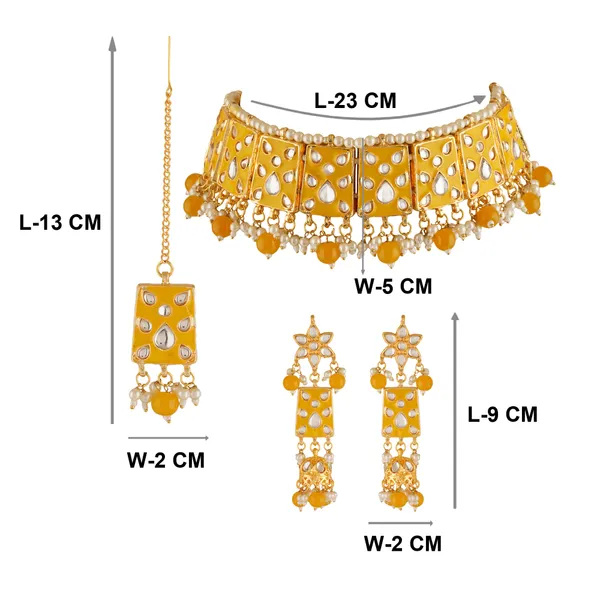Gold_Plated_Traditional_Fashion_Jewelry_Designer_Necklace__Tikka_Set_For_Women