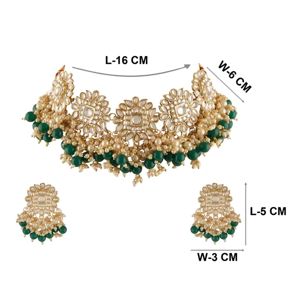 Green_Beads_Kundan_Jewelry_Set