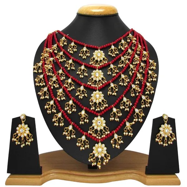 Gold_Plated_Designer_Rani_Haar_Kundan_Jewelry_Set_For_Women
