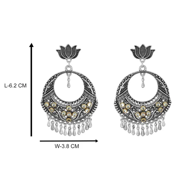 Silver_&_Black_Indian_Designer_Dual_Tone_Oxidized_Chandbali_Fashion_Jewelry_Earrings_For_Women