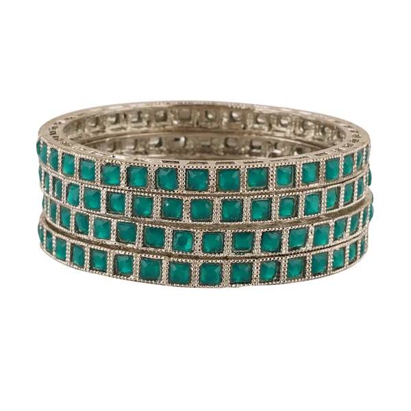 Silver_Plated_Traditional_Bangles_For_Women_(Set_Of_4)