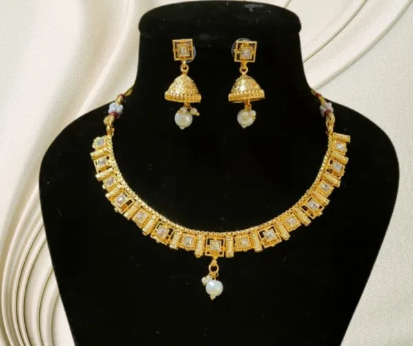 Luxury_Wedding/Party_Wear_Gold_Plated_Jewelry_Set