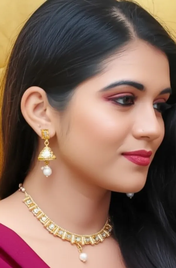Luxury_Wedding/Party_Wear_Gold_Plated_Jewelry_Set