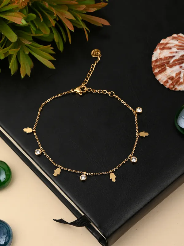 Minimalist_18K_Gold_Plated_Ankle_Chain_with_Hamsa_and_Cubic_Zirconia_Charms