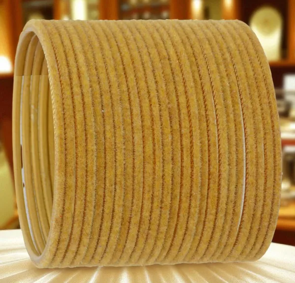 Mustard_Yellow_Velvet_Matte_Bangles