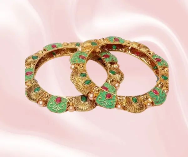Set_Of_2_Gold_Traditional_Rajwaadi_Bangles/Kada_For_Women_Size-2.8