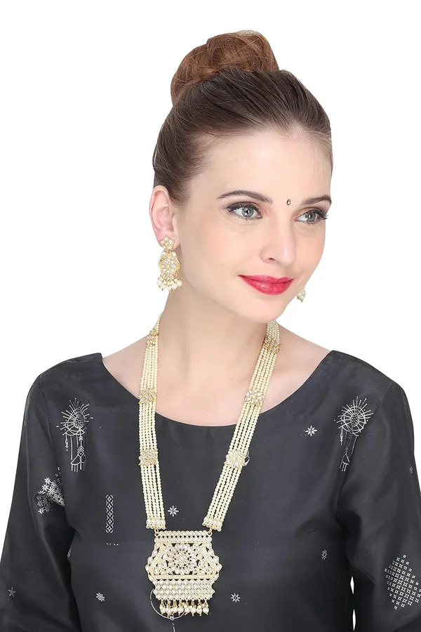 Gold_Tone_Kundan_Long_Necklace_Earring_Maang_Tikka_&_Ring_Set_For_Women
