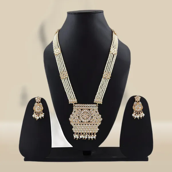 Gold_Tone_Kundan_Long_Necklace_Earring_Maang_Tikka_&_Ring_Set_For_Women