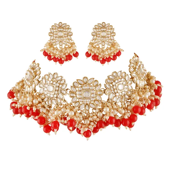 Red_Beads_Kundan_Jewelry_Set