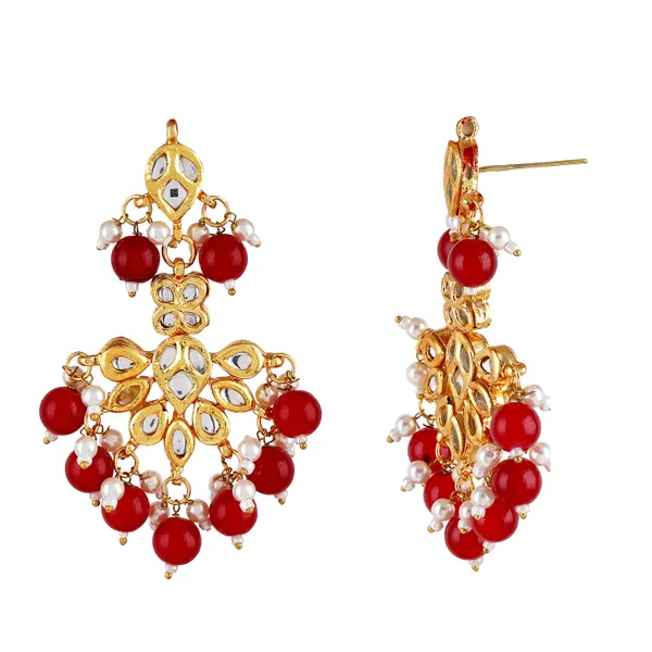 Red_Pearl_Gold_Plated_Kundan_Necklace_Set_With_Earrings_&_MaangTikka