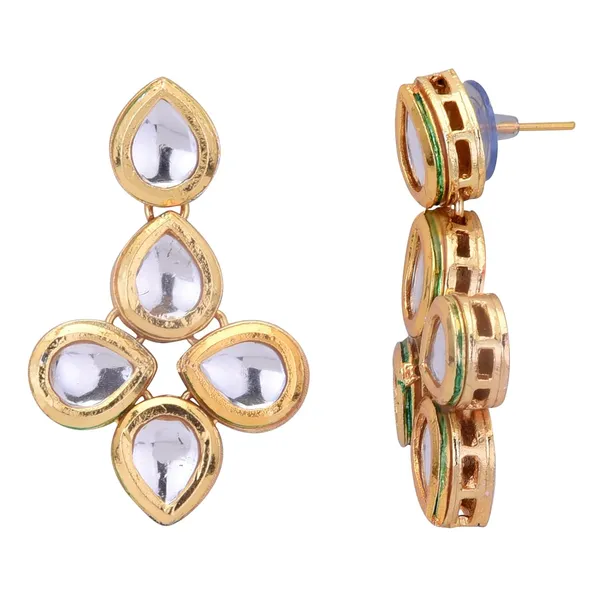 Gold_Plated_Traditional_Silver_Tone_Fashion_Jewelry_Designer_Necklace_Set_For_Women