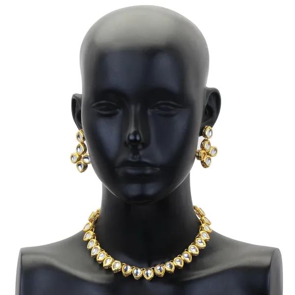 Gold_Plated_Traditional_Silver_Tone_Fashion_Jewelry_Designer_Necklace_Set_For_Women