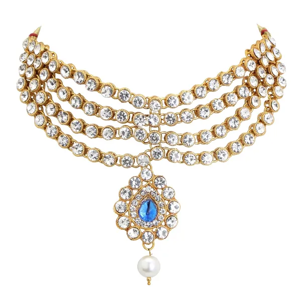 Blue_&_Gold_Plated_Jewelry_Set_For_Women