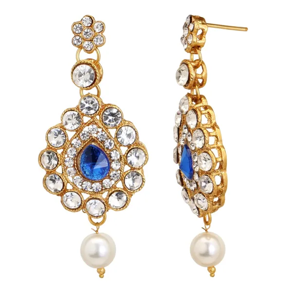 Blue_&_Gold_Plated_Jewelry_Set_For_Women