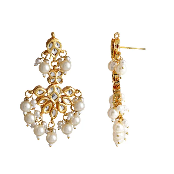 Silver_Pearl_Gold_Plated_Kundan_Necklace_Set_With_Earrings_&_Maang_Tikka