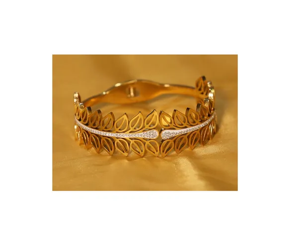 Sparkling_Leaves_Bracelet