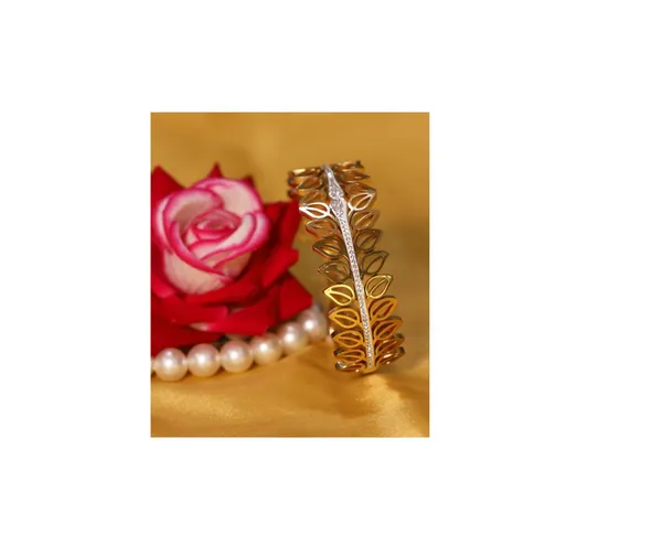 Sparkling_Leaves_Bracelet