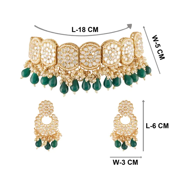Statement_Ethnic_Necklace_Set_with_Faux_Emeralds_and_Pearls
