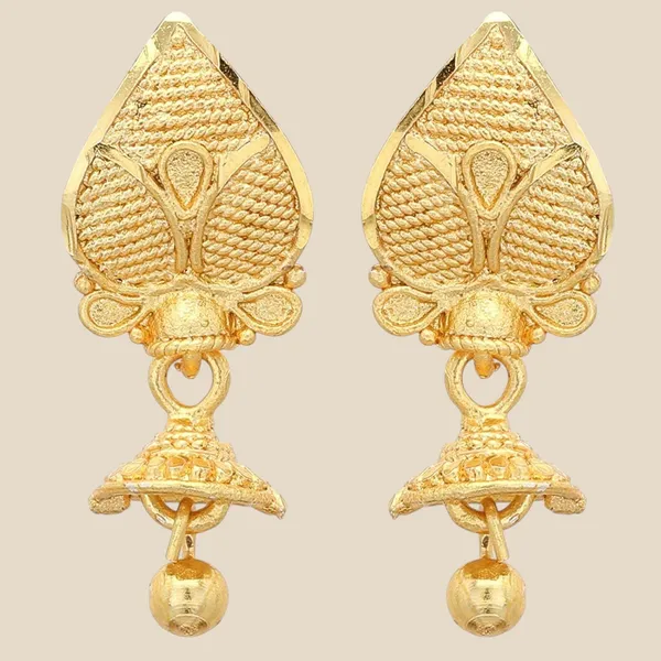 Gold_Plated_Indian_Bollywood_Traditional_Asian_Earring_Jhumka_For_Women