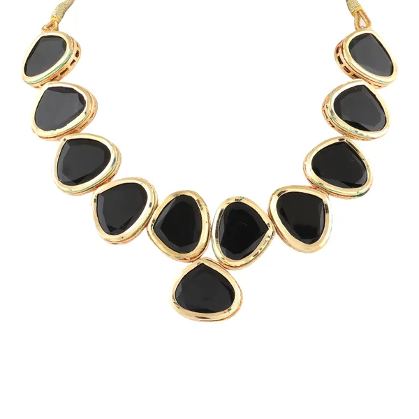Indian_Gold_Plated_Black_Stone_Necklace_Jewelry_Set_With_Earrings_For_Women