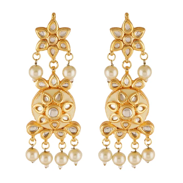 Traditional_Kundan_Polki_&_Pearl_Choker_Necklace_Jewelry_Set_with_Maang_Tikka_and_Dangling_Earrings