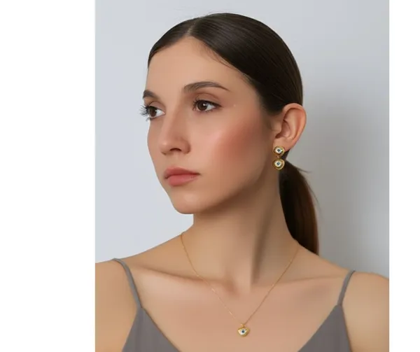 Golden_Heart_&_Evil_Eye_Jewelry_Set