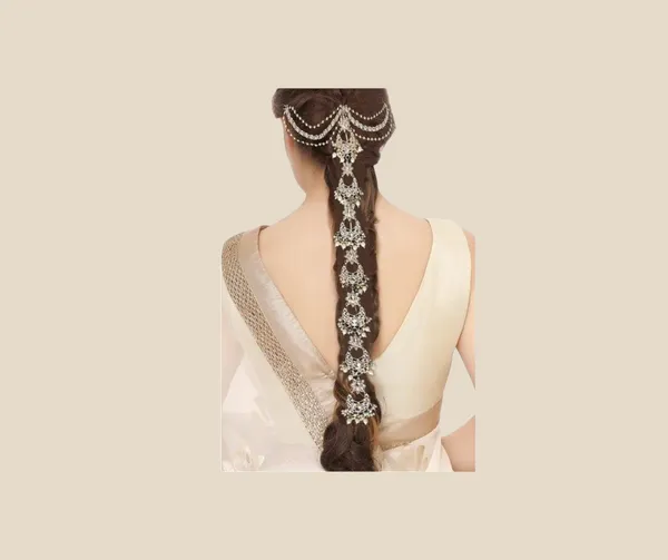 Gold_Plated_Handcrafted_Pearl_and_Kundan_Studded_Wedding_Hair_Braid_Choti_For_Women