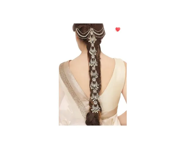 Gold_Plated_Handcrafted_Pearl_and_Kundan_Studded_Wedding_Hair_Braid_Choti_For_Women