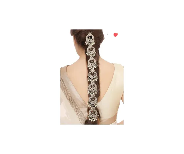 Gold_Plated_Handcrafted_Pearl_and_Kundan_Studded_Wedding_Hair_Braid_Choti_For_Women