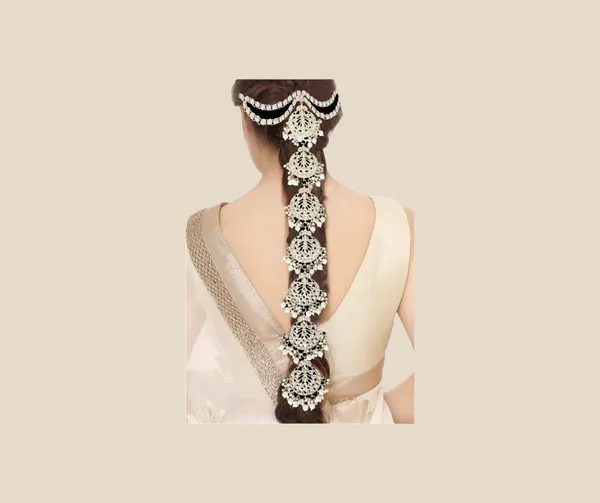 Gold_Plated_Pearl_and_Kundan_Studded_Bridal_Wedding_Hair_Braid_Choti