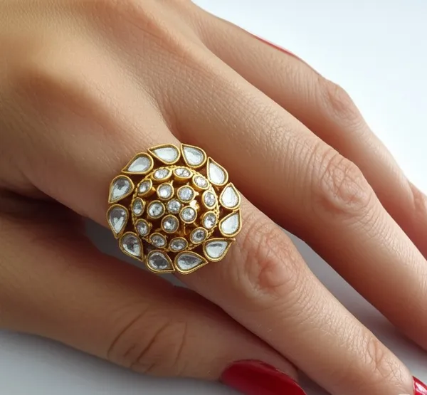 Gold-Tone_Statement_Ring
