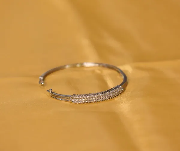 Diamond_Studded_Silver_Bracelet