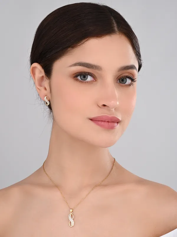 Gold_Plated_Sparkling_Infinity_Knot_Jewelry_Set.